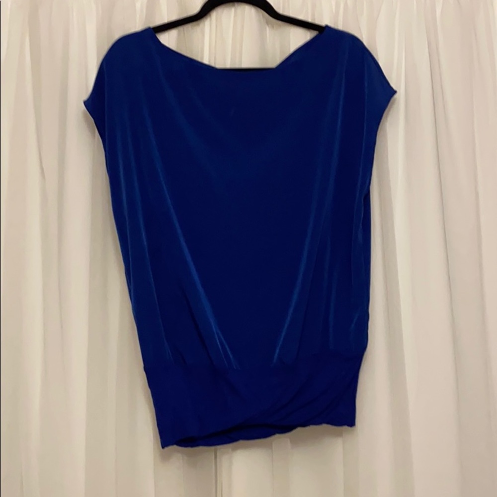 Express royal blue top